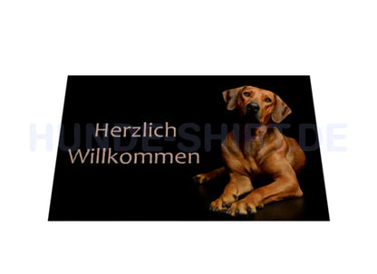 Fußmatte "Rhodesian Ridgeback" – hunde-shirt.de