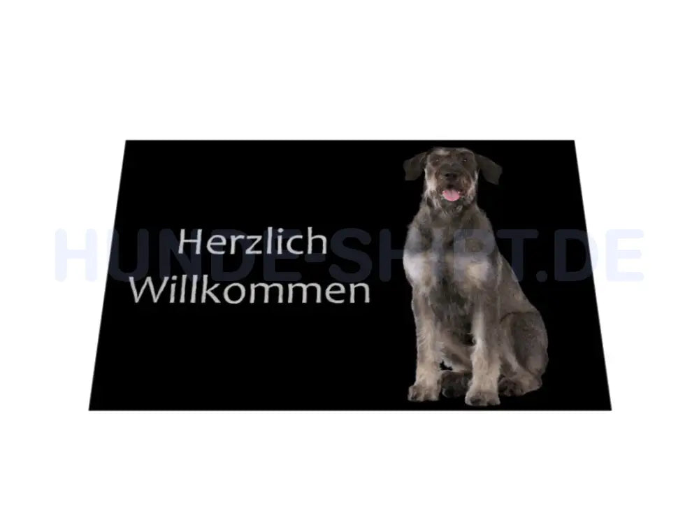 Fußmatte "Riesenschnauzer grau " – hunde-shirt.de