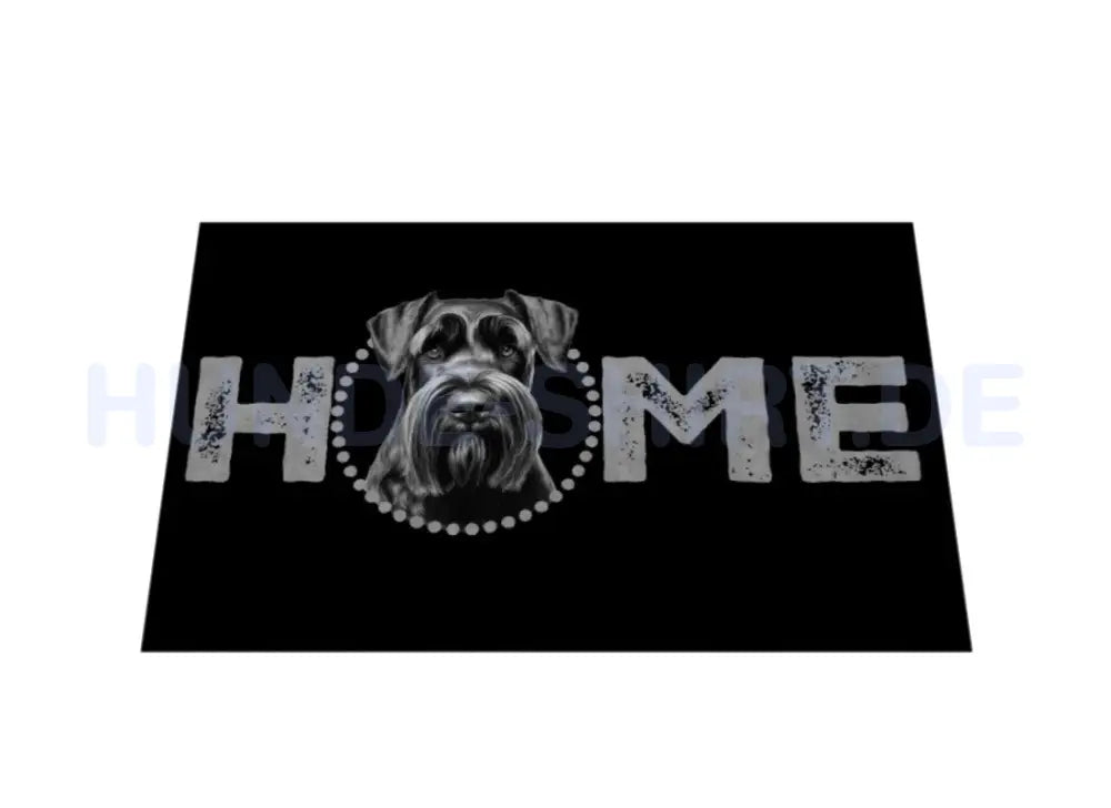 Fußmatte "Riesenschnauzer - HOME-Edition" – hunde-shirt.de