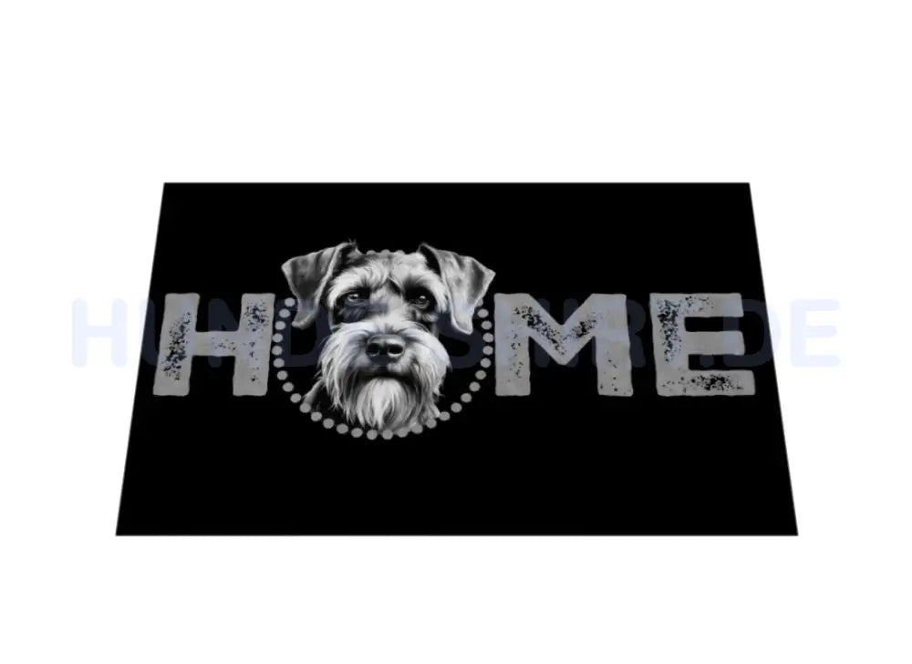 Fußmatte "Schnauzer - HOME-Edition" – hunde-shirt.de