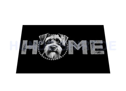 Fußmatte "Schnauzer - HOME-Edition" – hunde-shirt.de