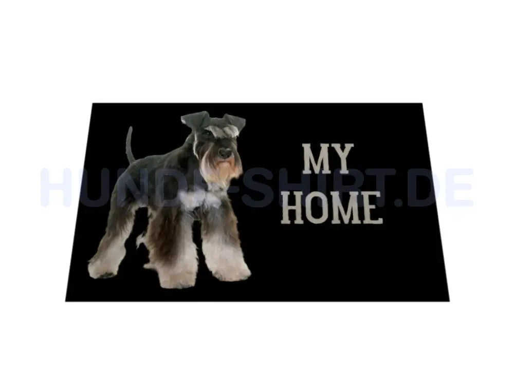 Fußmatte "Schnauzer - My Home" – hunde-shirt.de