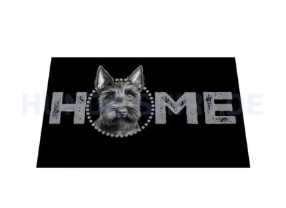 Fußmatte "Scottish Terrier - HOME-Edition" – hunde-shirt.de