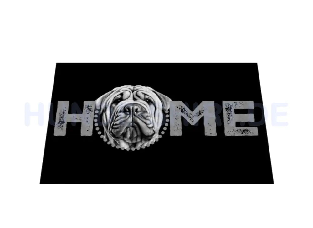 Fußmatte "Shar Pei - HOME-Edition" – hunde-shirt.de