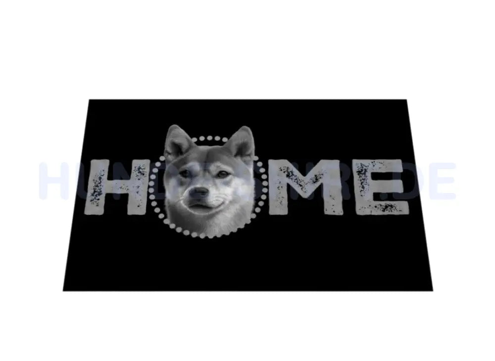 Fußmatte "Shiba Inu - HOME-Edition" – hunde-shirt.de