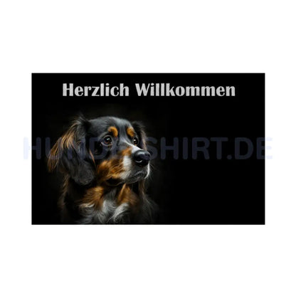 Fußmatte "Springer Spaniel" Weiß – hunde-shirt.de