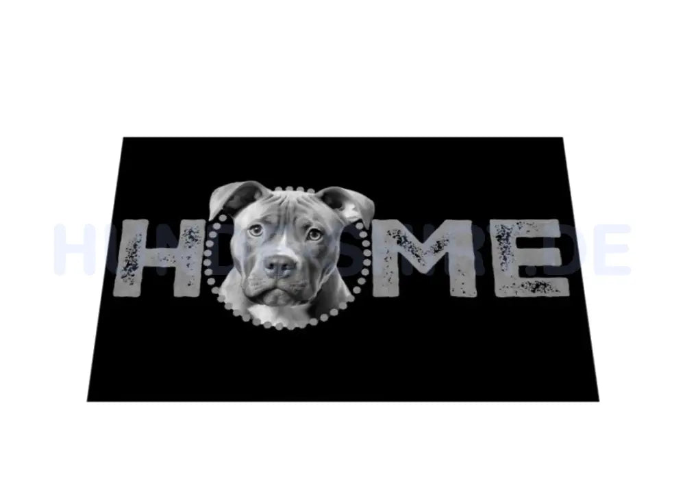 Fußmatte "Staffordshire Bull Terrier - HOME-Edition" – hunde-shirt.de