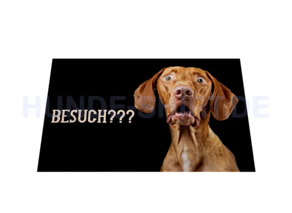 Fußmatte "Vizsla - Besuch???" – hunde-shirt.de