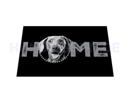 Fußmatte "Weimaraner - HOME-Edition" – hunde-shirt.de