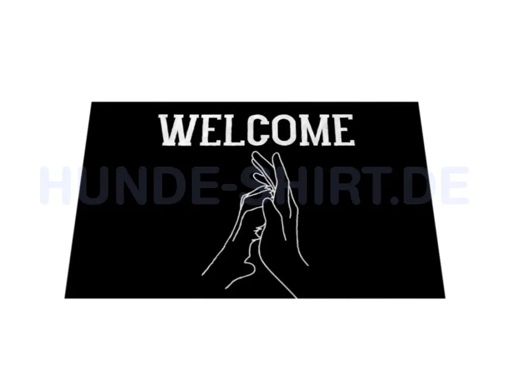 Fußmatte "Welcome" – hunde-shirt.de