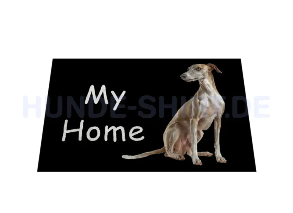 Fußmatte "Whippet - My Home" – hunde-shirt.de