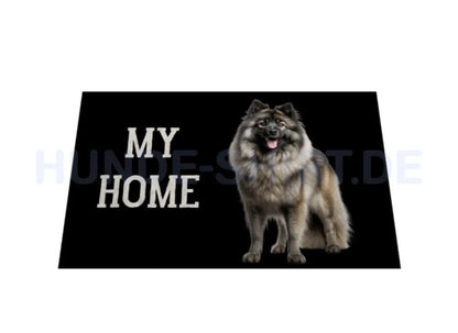 Fußmatte "Wolfsspitz - My Home" – hunde-shirt.de