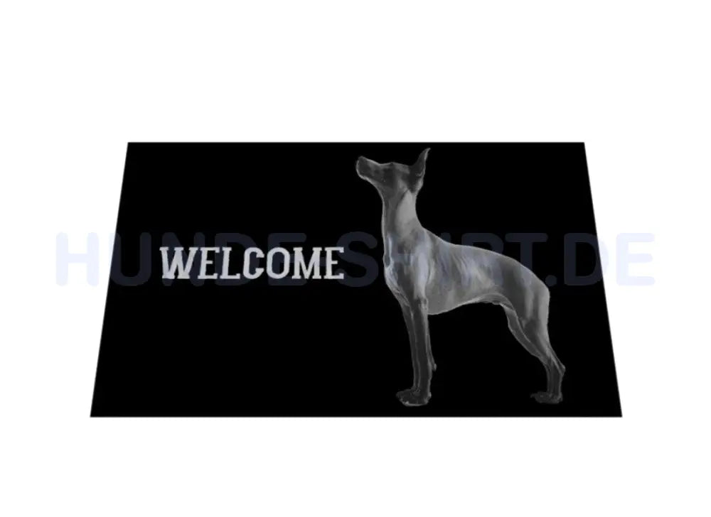 Fußmatte "Xolo - WELCOME" – hunde-shirt.de