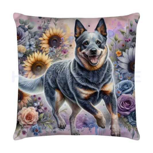 Kissen "Australian Cattle Dog" Weiß – hunde-shirt.de