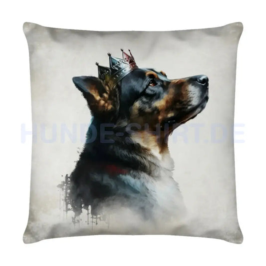 Kissen "Beauceron - King" Weiß – hunde-shirt.de