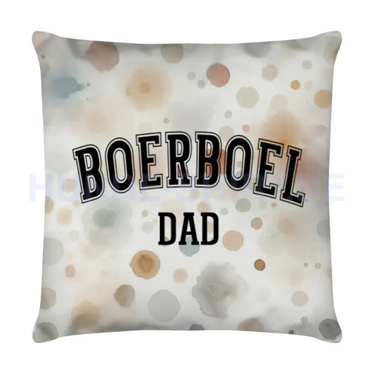 Kissen "Boerboel - DAD" Weiß – hunde-shirt.de