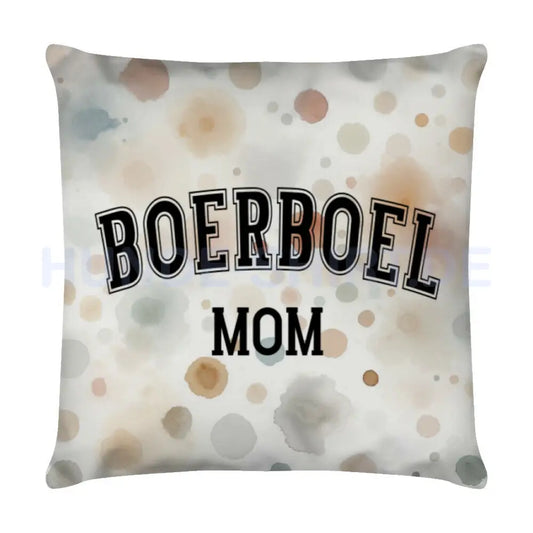 Kissen "Boerboel - MOM" Weiß – hunde-shirt.de