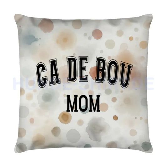 Kissen "Ca de Bou - MOM" Weiß – hunde-shirt.de