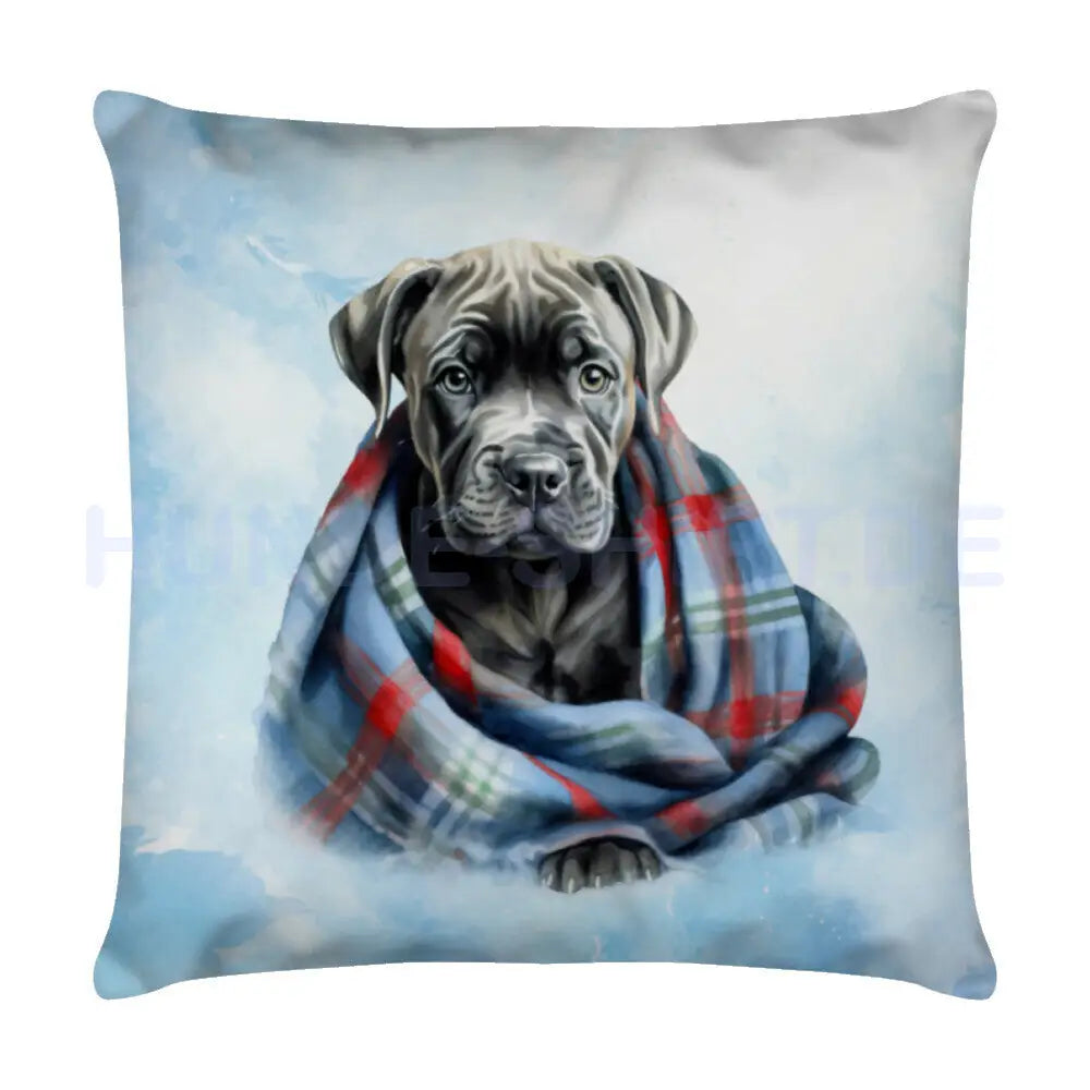 Kissen "Cane Corso - Puppy" Weiß – hunde-shirt.de