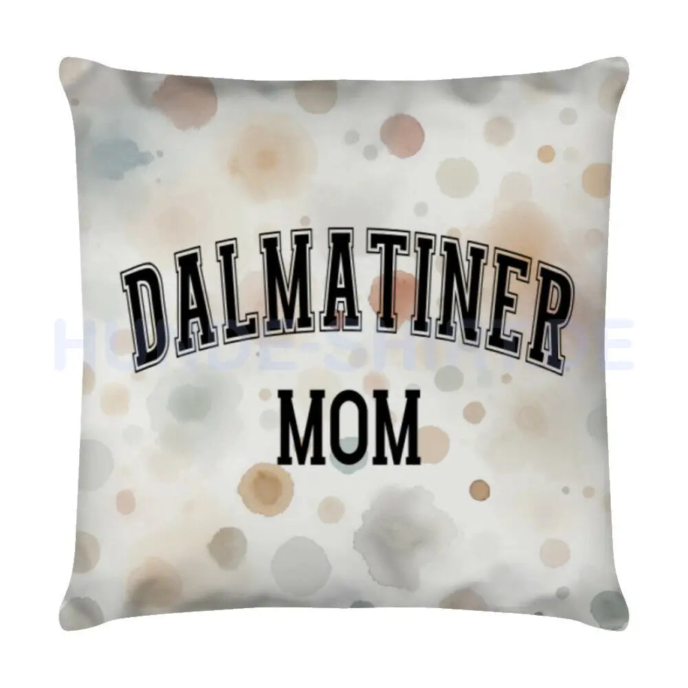 Kissen "Dalmatiner - MOM" Weiß – hunde-shirt.de