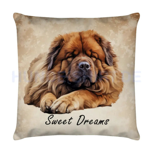 Kissen "Do Khyi - Sweet Dreams" Weiß – hunde-shirt.de