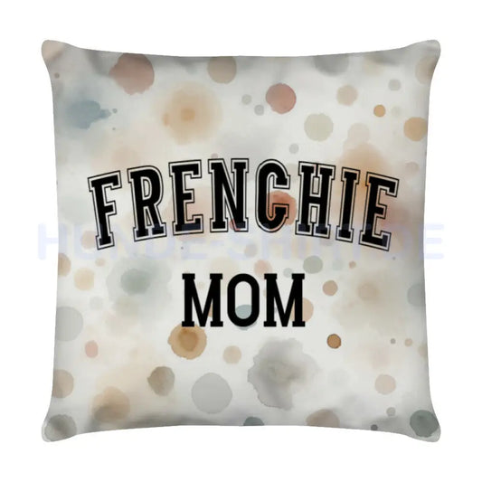 Kissen "Frenchie - MOM" Weiß – hunde-shirt.de