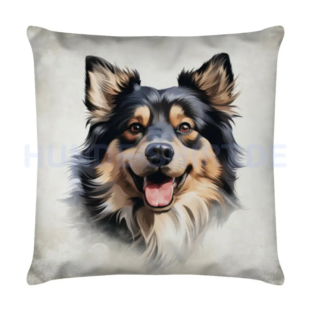 Kissen "Großspitz - Portrait" Weiß – hunde-shirt.de