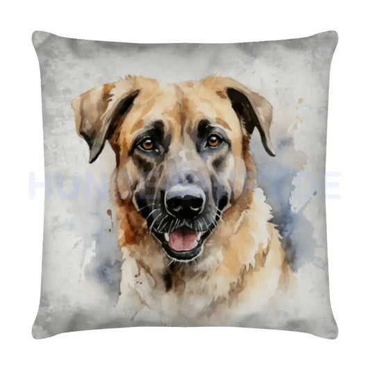 Kissen "Kangal Aquarell" Weiß – hunde-shirt.de