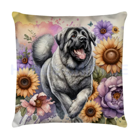 Kissen "Kangal Flowers" Weiß – hunde-shirt.de