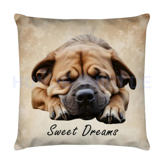 Kissen "Kangal - Sweet Dreams" Weiß – hunde-shirt.de