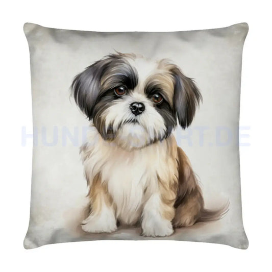 Kissen "Shih Tzu - Sweety" Weiß – hunde-shirt.de