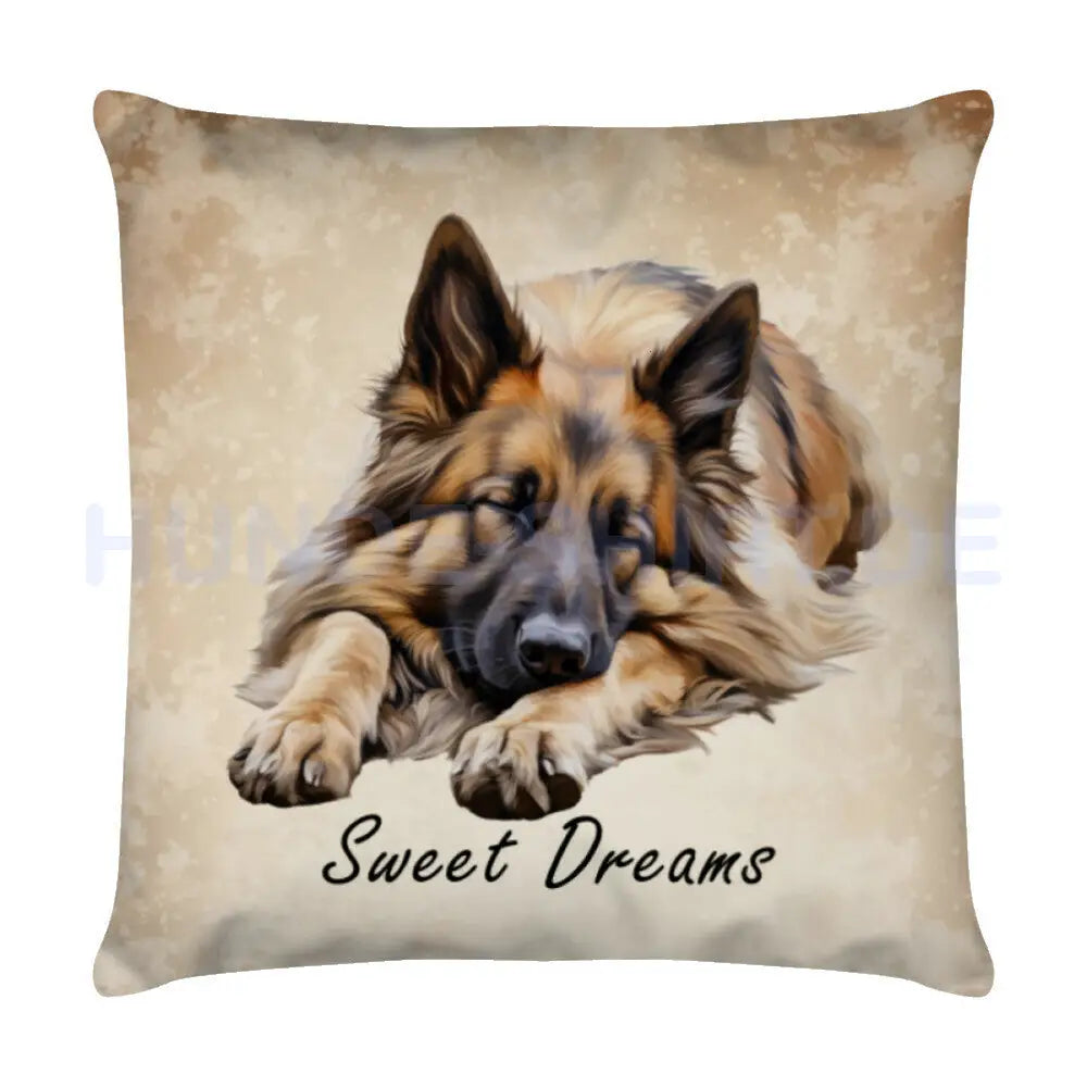 Kissen "Tervueren - Sweet Dreams" Weiß – hunde-shirt.de