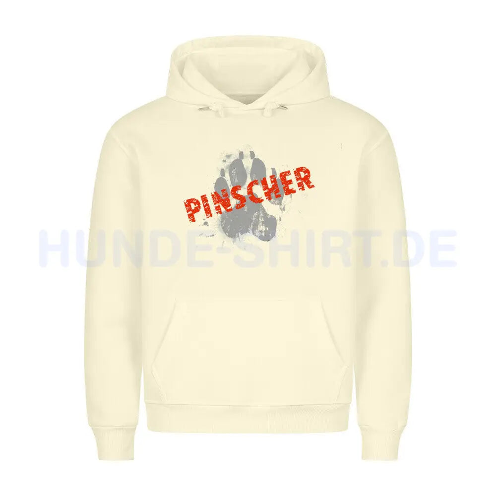 Premium Hoodie "Affenpinscher - Pinscher PAW" Beige – hunde-shirt.de