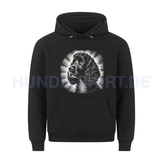 Premium Hoodie "American Water - Shine" Schwarz – hunde-shirt.de