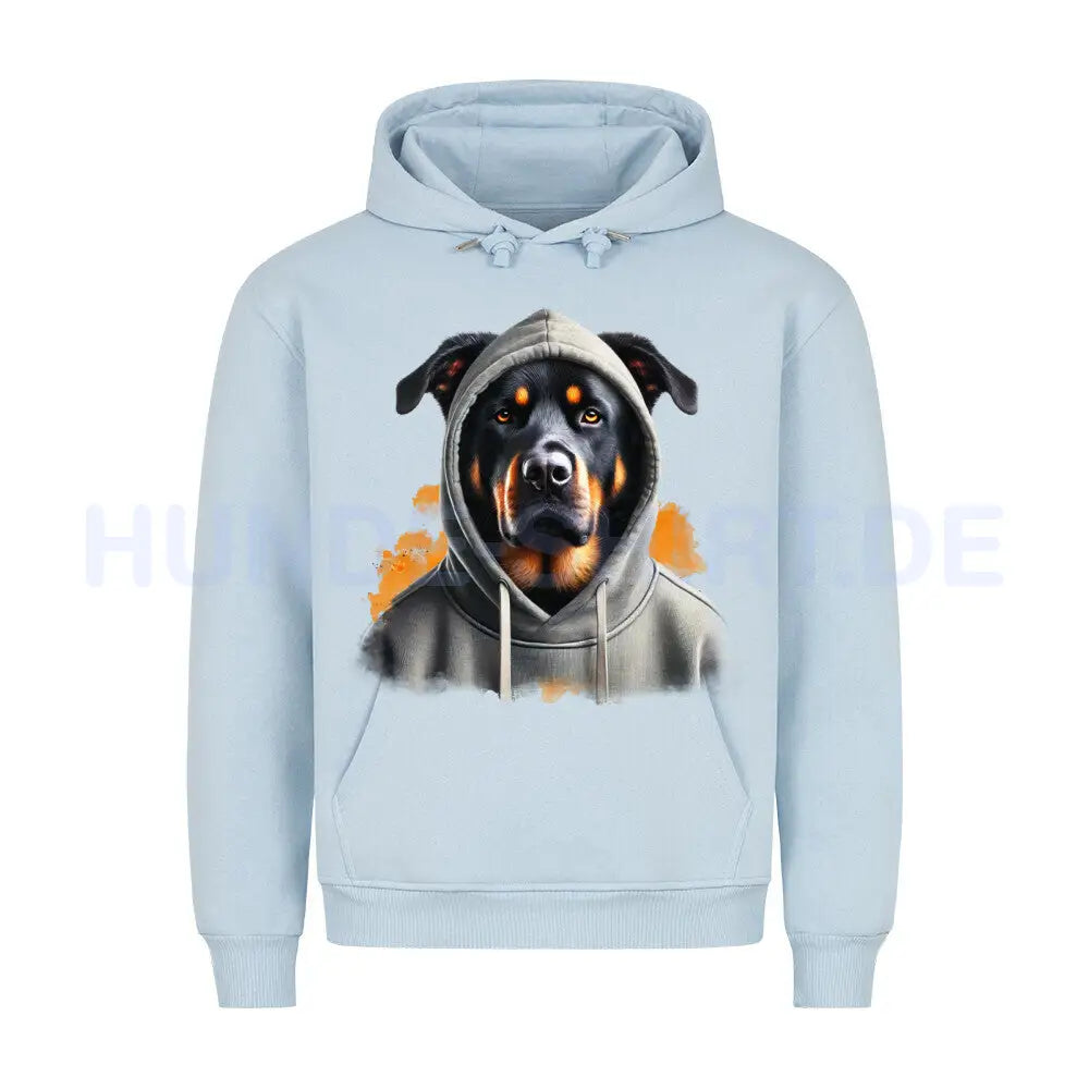 Premium Hoodie "Beauceron Hooded" Babyblau – hunde-shirt.de