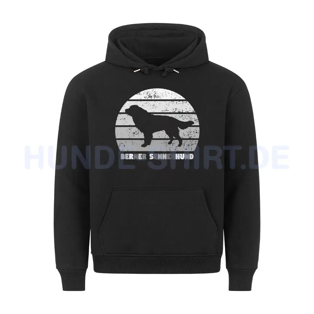 Premium Hoodie "Berner Sennenhund" Schwarz – hunde-shirt.de