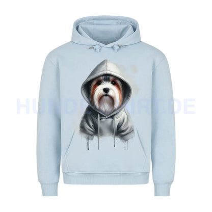 Premium Hoodie "Biewer Terrier Hooded" Babyblau – hunde-shirt.de