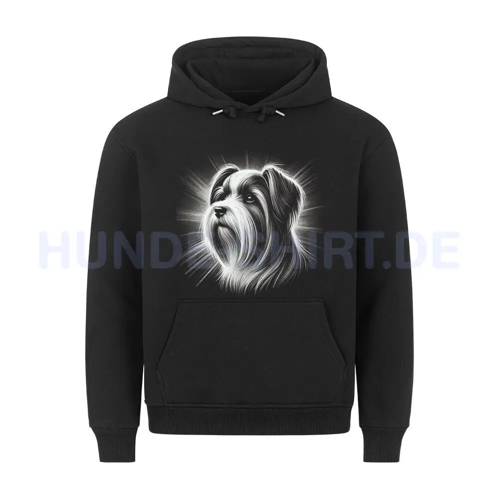 Premium Hoodie "Biewer Terrier - Shine" Schwarz – hunde-shirt.de