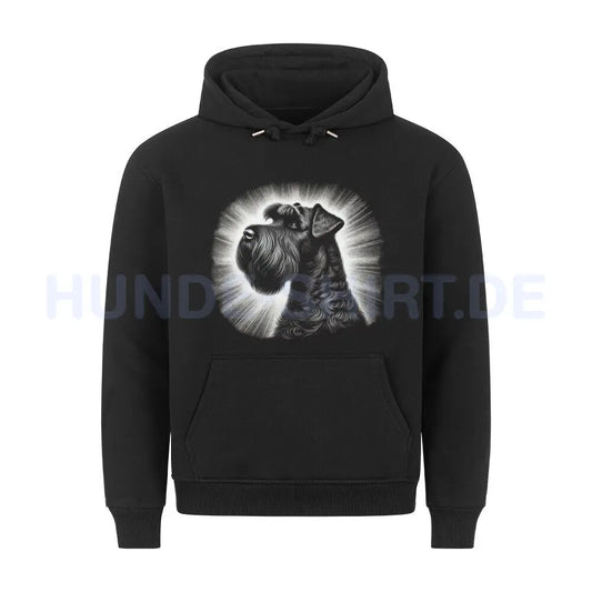 Premium Hoodie "Black Russian Terrier - Shine" Schwarz – hunde-shirt.de