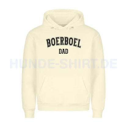 Premium Hoodie "Boerboel - DAD" Beige – hunde-shirt.de