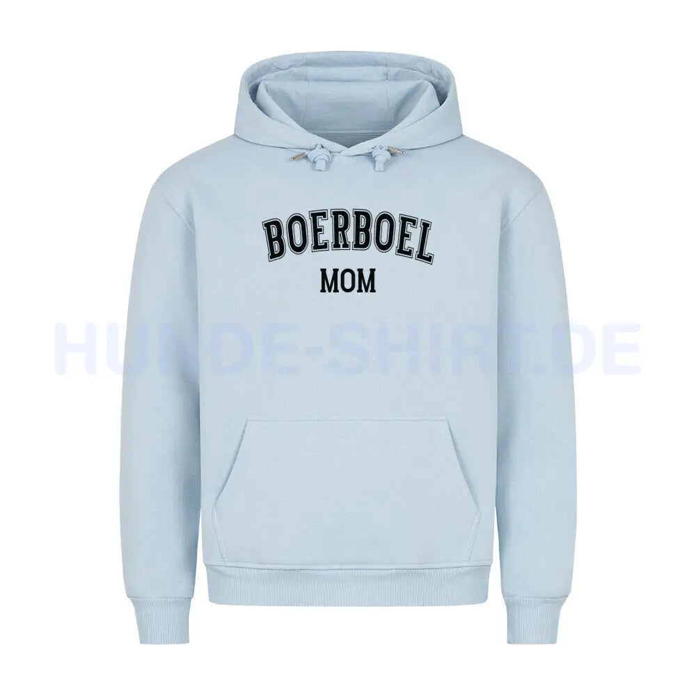 Premium Hoodie "Boerboel - MOM" Babyblau – hunde-shirt.de