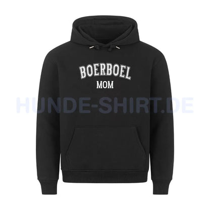 Premium Hoodie "Boerboel - MOM" Schwarz – hunde-shirt.de