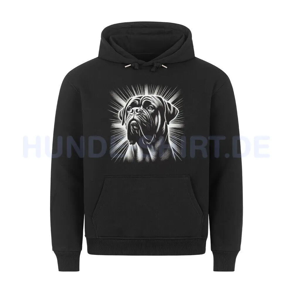 Premium Hoodie "Bullmastiff - Shine" Schwarz – hunde-shirt.de