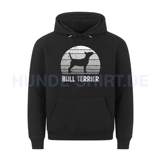 Premium Hoodie "Bullterrier S" Schwarz – hunde-shirt.de