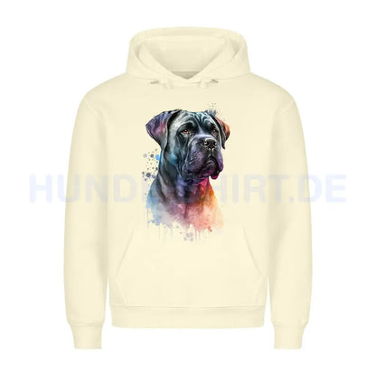 Premium Hoodie "Cane Corso Paint" Beige – hunde-shirt.de