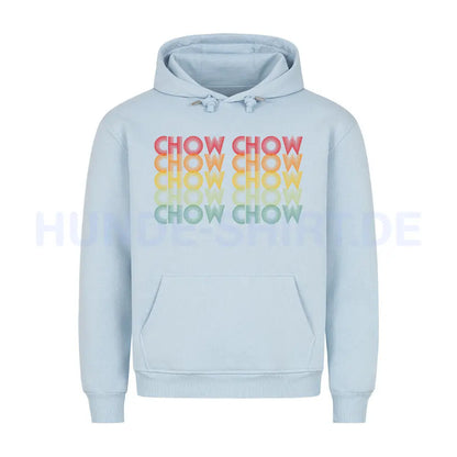 Premium Hoodie "Chow-Chow" Babyblau – hunde-shirt.de