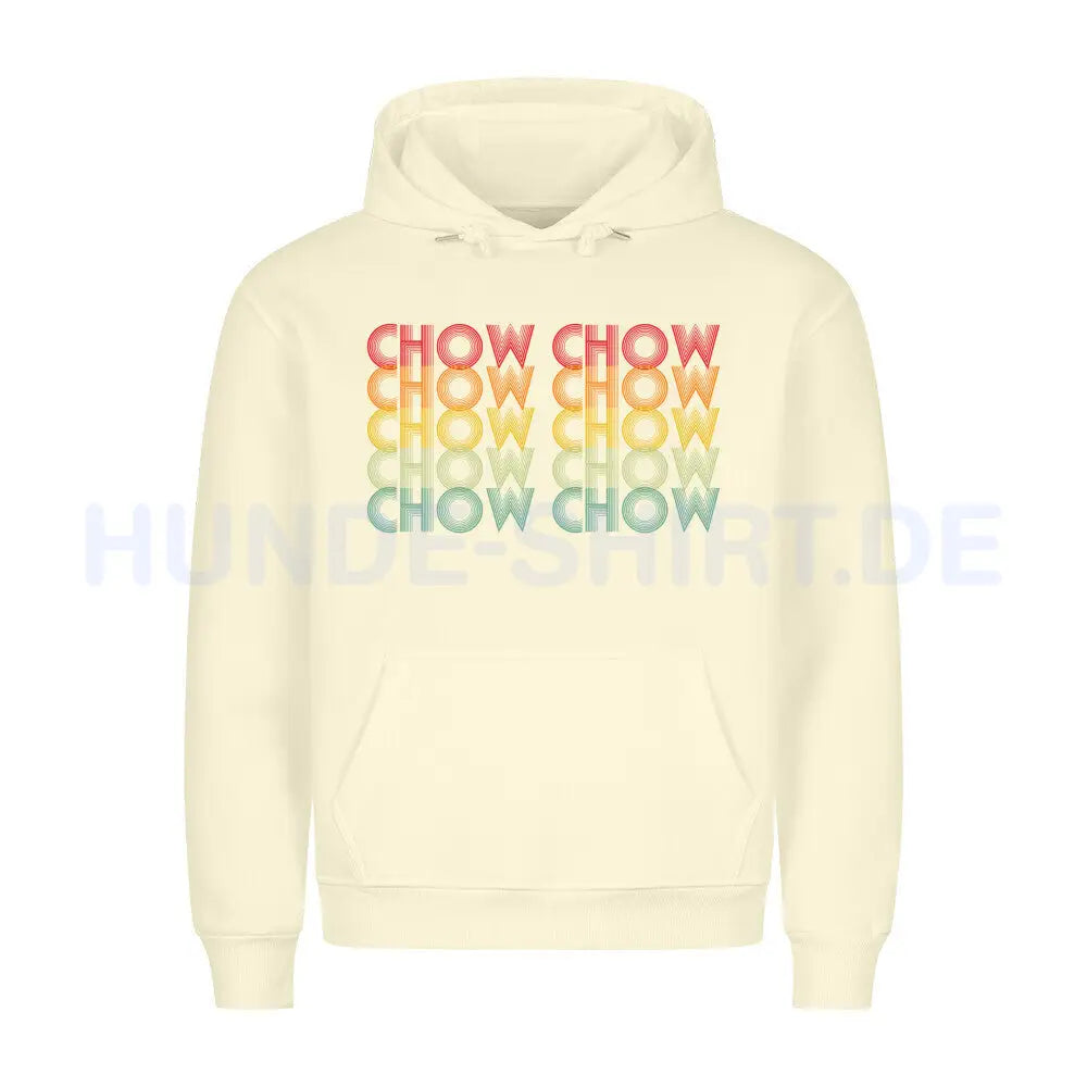 Premium Hoodie "Chow-Chow" Beige – hunde-shirt.de