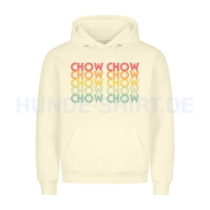 Premium Hoodie "Chow-Chow" Beige – hunde-shirt.de