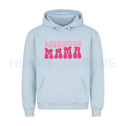 Premium Hoodie "Dalmatiner - Mama" Babyblau – hunde-shirt.de