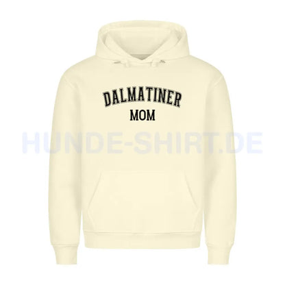 Premium Hoodie "Dalmatiner - MOM" Beige – hunde-shirt.de